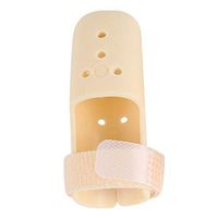 Ktyssp 6 Sizes Pain Relief Trigger Finger Fixing Splint Straightener Brace Corrector Supplies (F-6.2x2.3cm/2.44x0.91inch)