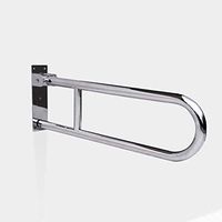 JIAHE115 Bathroom Safety Rails Stainless Steel Movable Armrests Upturned Armrests Safety Grab Bar Armrests Barrier-Free Railings Bathroom Accessories