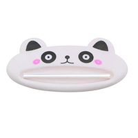 PASOW Cartoon Animal Plastic Frog Cat Panda Pig Shaped Toothpaste Cream Squeezers (White Panda)