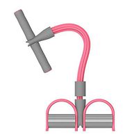 Tension Bands,Pedal Resistance Band- Foot Pedal Elastic Pull Rope 4-Tube Natural Latex Sit-up Bodybuilding Expanderfor Resistance Band, Yoga, Fitness, Stretching, Styling, with Foot Loop Workout