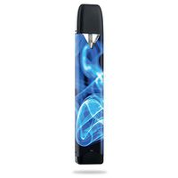 MightySkins Skin Compatible with Twelve Juno - Blue Flames | Protective, Durable, and Unique Vinyl Decal wrap Cover | Easy to Apply, Remove, and Change Styles | Made in The USA