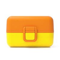 Bowl Bento Box Simmering Pot Japanese-Style Lunch Box Children's Box Lunch Box Cute Student Lunch Microwave Heating Gift Creative Fashion Yellow 1L Hotel tableware home noodles boiled fish soup bowl