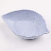Fiesta Plastic Mini Round Leaf 1PC New Club 4Colors Wheat Straw Relish Plate 4Shaped Kitchen Accessories Heart: 13
