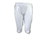 Haian Adult Incontinence Pull-on Plastic Bloomers (Medium, Glass Clear)