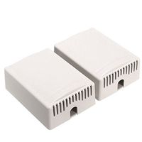 ILS - 10 Pieces 75 x 54 x 27mm DIY Plastic Project Housing Electronic Junction Case Power Supply Box
