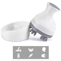 LXT PANDA Electric Scalp Head Massager, USB Rechargeable Massager with 4 Heads 84 Nodes, for Scalp Relax Neck-Back Massager Stress Relief Tool with Deep Tissue Kneading Nodes.