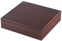 Orleans Group Travel Humidor, Holds 15 To 20 Cigars, 1 Humidifier, Cherry Finish