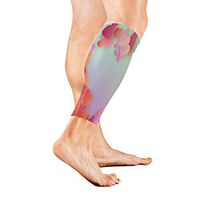 Leg Sleeve Heart Confetti Valentine Calf Sleeves 1 Pair for Men/Women Running/Cycling/Maternity/Travel/Ourdoor Activities