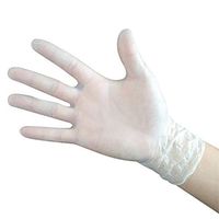 Disposable Gloves, 200 Pcs Plastic Hand Gloves for Kitchen Cooking Cleaning Safety Food Handling,Large