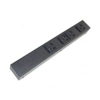 e-dustry EPS-HT104NV 4 20A Outlet Hardwired Power Strip - 12 in.