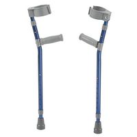 Inspired by Drive Pediatric Forearm Crutches, Knight Blue, Small