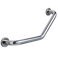 XIHAA Wall Mount Bathroom Grab Bars,304 Stainless Steel Toilet Bathtub Handrail Chromed, for Elderly Safety Helping Handle Toilet Bathtub Handrail