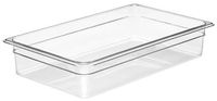 Cambro Camwear 14CW135 Food Pan, 1/1 by 4-Inch, Clear