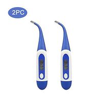 YUILENT 2PC Digital Thermometer, Waterproof Oral Armpit and Rectal Thermometer for Kids Infants and Adults, Accurate and Fast Readings, Safety Thermometer and No Harmful Hg (2PCS)