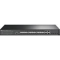TP-LINK Jetstream 28-Port Gigabit SFP L2 Managed Switch - 24 X Gigabit Ethernet Network, 4 X 10 Gigabit Ethernet Expansion Slot - Manageable - Twisted Pair, Optical Fiber