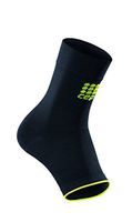 CEP Ortho+ Ankle Sleeve, Black/Green, Unisex, Size 6