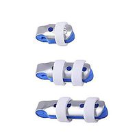 ROSENICE 3-Size Pack Finger Splints for Finger Knuckle Immobilization of Adults Children