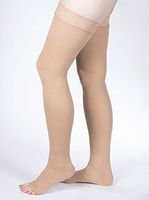 Allegro 20-30 mmHg Surgical Compression 213 Open Toe Thigh High Dot Band