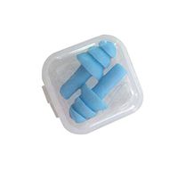 irene inevent A Pair Silicone Ear Plugs Anti Noise Snore Earplugs Noise Reduction for Study