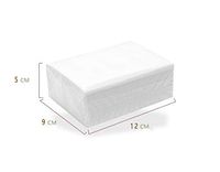 Paper towels, soft and strong kitchen paper towels, multi-layered paper towels, white, 90 paper towels per pack (10 packs)