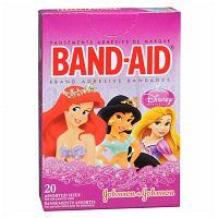 Band-Aid - Children's Adhesive Bandages, Disney Princess, Assorted Sizes, 20 ea - 2pc
