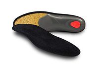 Pedag Viva Sneaker Warm Weather Orthotic with Semi Rigid Arch, Met and Heel Pad, Black, M12/EU45