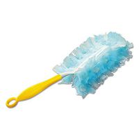 Swiffer 11804 Dusters Starter Kit, Dust Lock Fiber, 6" Handle, Blue/yellow, 6/carton
