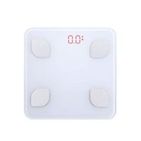 ZYY Bluetooth Body Fat Scale- Smart Digital Bathroom Weight Body Composition Analyzer with APP (Color : White)