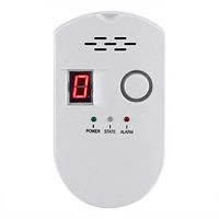 2019 New Propane/Natural Digital Gas Detector, Home Gas Alarm, Gas Leak Detector,High Sensitivity LPG LNG Coal Natural Gas Leak Detection, Alarm Monitor Sensor Home/Kitchen