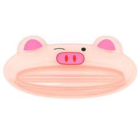 Pasow Cartoon Animal Plastic Frog Cat Panda Pig Shaped Toothpaste Cream Squeezers (Clear Pig)