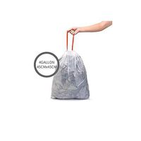 Youyun 4 Gallon trash bags Small trash bags for Kitchen and Toilet household cleaning supplies 5 Rolls 75 Count (4 gallons)