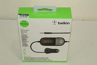 Belkin TuneCast in-Car 3.5mm Aux Audio to FM Transmitter - Black