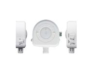 Leviton OSFHP-ILW Cold Storage, CEC Title 24 Compliant, Interchangeable Adjustable Lenses, LED, 24VAC, Passive Infrared Occupancy Sensor, White