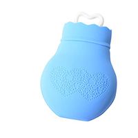 Warm Hot Water Bottle,Portable Silicone Hot Water Bag,Hot & Cold Therapy,Great for Menstrual Pain Relief for Women,Arthritis, Headaches,Kids and Gifts,Non-Slip Print