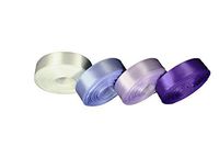 CHRISTMAS Set 4 Rolled up 5/8" SF SATIN Ribbon 10 Yds each (40 Yds Total) Choose Combo (Purple, Lavender, Iris, White)