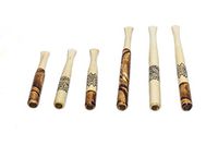 Set of 6 wooden handmade regular cigarette holder mouthpiece