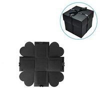 Aisoway Photo Album Gift Box Creative Scrapbooking Explosion Gift Box for Wedding Birthday Valentine's