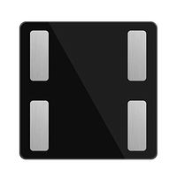 OWSOO WiFi Body Fat Scale Smart BMI Scale Bathroom Floor LED Digital 150KG Wireless Weight Scale Body Composition Analyzer for 16 Users APP Android or iOS