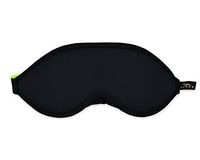 Bucky Unisex, Comfortable, Ultra Light Weight, Travel, Blindfold Blockout Eye Shade with Earplugs - Black by Bucky