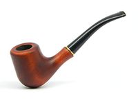 Dr. Watson - Mini Wooden Tobacco Smoking Pipe, Hand Carved, Comes Boxed (Mini)