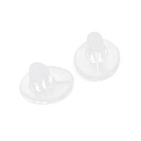 Artibetter Clear Gel Thong Sandal Spreader Flip Flop Gel Toe Guards Antislip Shoes Grip Pads