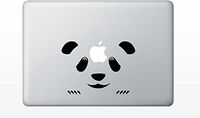 MacBook Panda Face Decal Sticker pro air 11 13 15 17