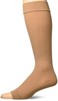 Jobst Relief therapeutic Knee High Support Stockings, 20-30 mmHg Open Toe, Large, Beige