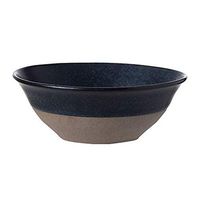 Bowl Soup Folk culture bowl Art Ceramic Dessert Folk culture bowl Salad Folk culture bowl, Children's Food Folk culture bowl Cooking & Dining (Color : Black, Size : 14.5 5cm) Hotel tableware home no