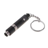 dailymall 2 Pieces Cigar Punch Cutter Cigars Hole Puncher Cigar Drill Accessory Black
