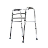 HYXQY-ZY Walker|Foldable Lightweight Aluminum Walking Frame|Adjustable Height|for Elderly and Disabled | Lightweight Non-Slip