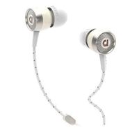 Audiofly AF45 Wax in-Ear Headphones with Clear-Talk Mic (Bakelite White)