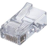 Ideal 85-372 CAT5e Feed-Thru RJ-45 Modular Plugs 100/Bag