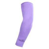 Meidexian888 Sun protection Sleeve,2PCS Outdoor Riding Sport Arm Sleeves UV Sun Protect Anti-slip Basketball Armband Tattoo Cover (Purple)