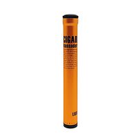 LUBINSKI Cigar Jar Tube Cigar Fingers Holders Humidor Cigar Moisturizing Case (Yellow)